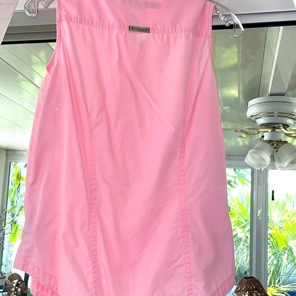 Columbia button down sleeveless top - Picture 2 of 3